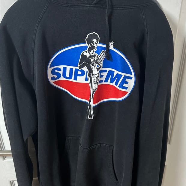 17FW 슈프림 X 히스테릭글래머 펩시 후드티