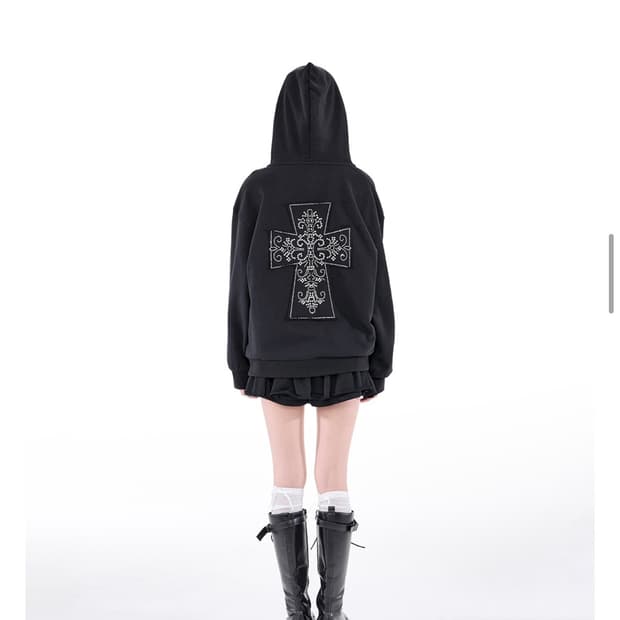 알키알카 후드집업 