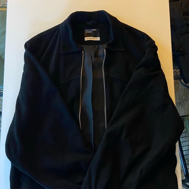 앙팡 리쉬 데프리메 램스킨 자켓 사이즈 xl