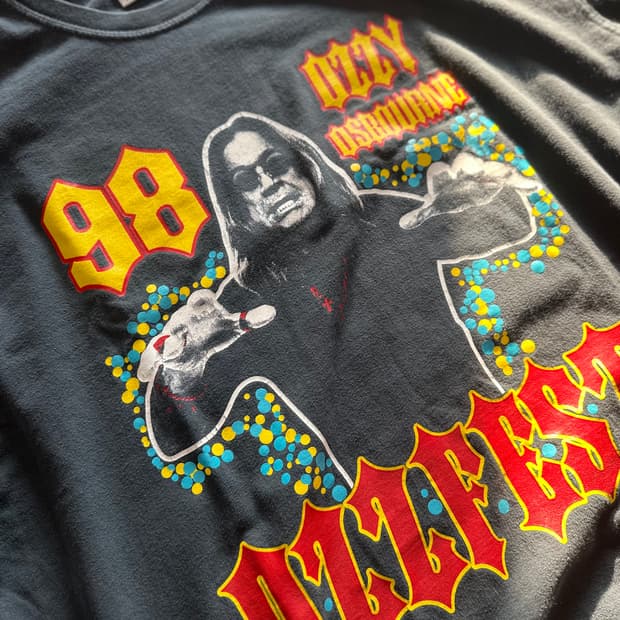 오지오스본 OZZFEST 98 레전드 라인업 XL