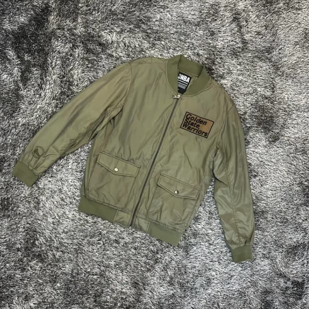 NBA 골든스테이트 남성 항공점퍼 (L)