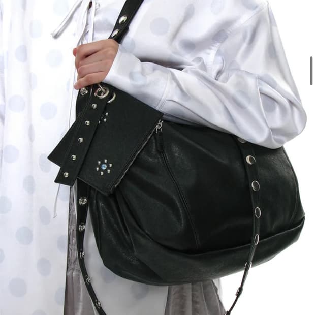 파르티멘토우먼 투웨이 레더 호보백