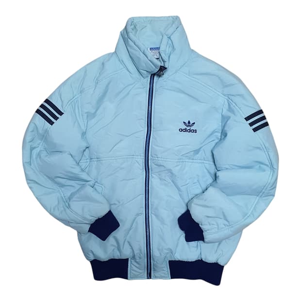 ✨ (바배) 아디다스 80s 서독제 스카이 하늘 패딩 희귀매물 