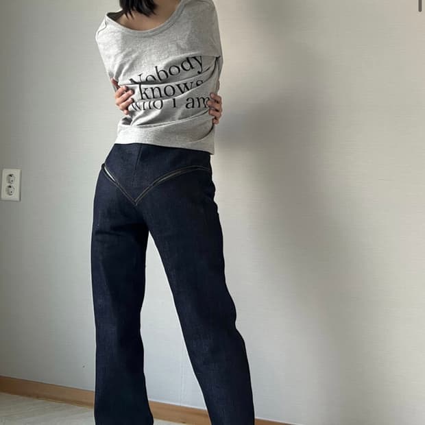 동은 오프셋 데님 dongeun offset denim