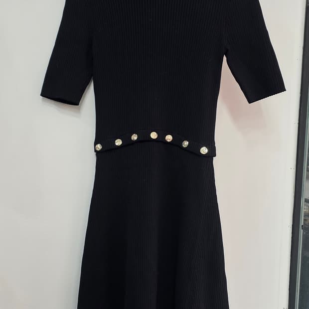 마쥬 여성 반팔 니트 원피스