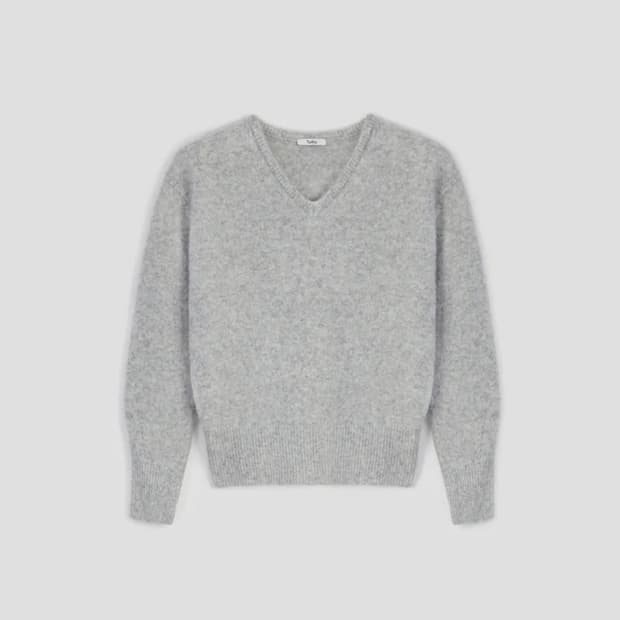 [타일레] V-NECK SWEATER CLOUD GREY 2size