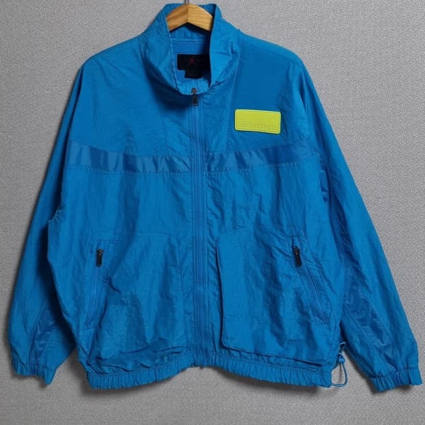 오버핏 XL ) 조던 23엔지니어드 블루 우븐자켓 바람막이