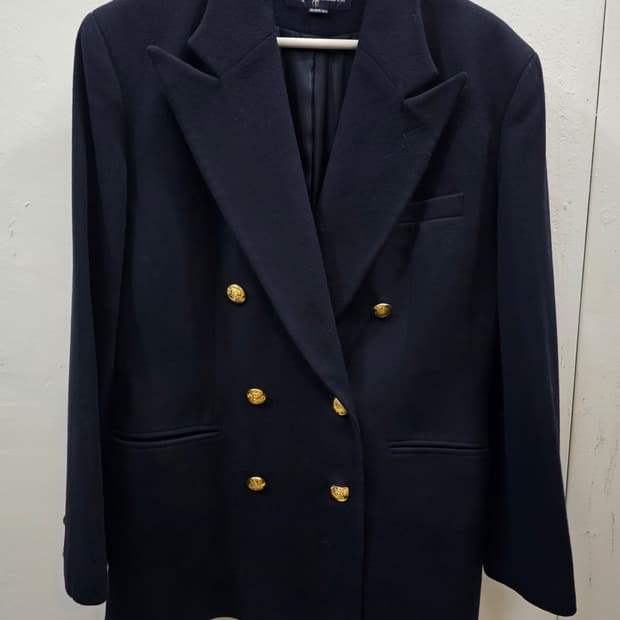 랄프로렌 모100%(캐시미어울) 더블 자켓