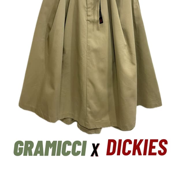GRAMICCI X DICKIES 워크스커트