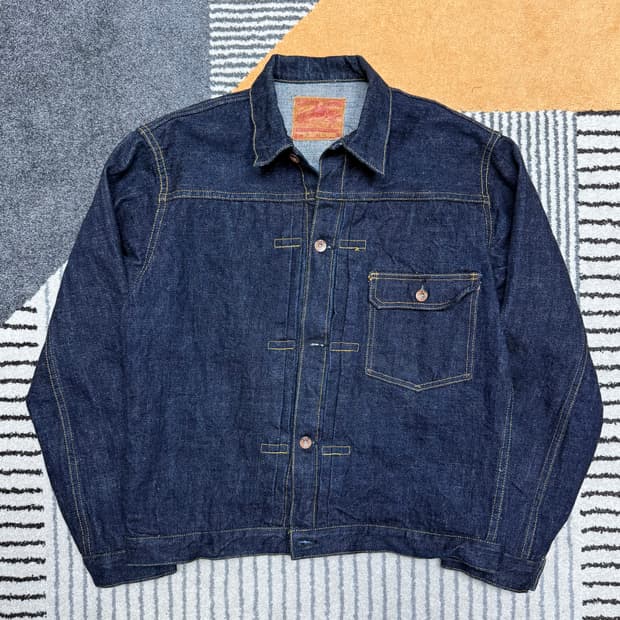 [44] 사무라이진스 17oz Zero+ Model Denim 자켓