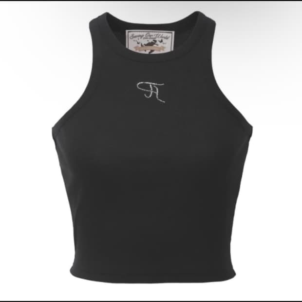 쓰리타임즈 쥬얼 탱크탑 나시