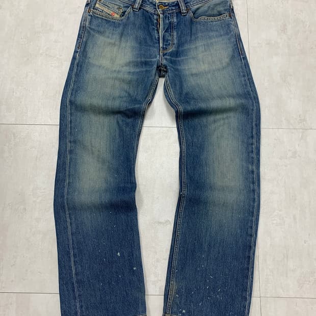 디젤 워싱 데님 팬츠 #524