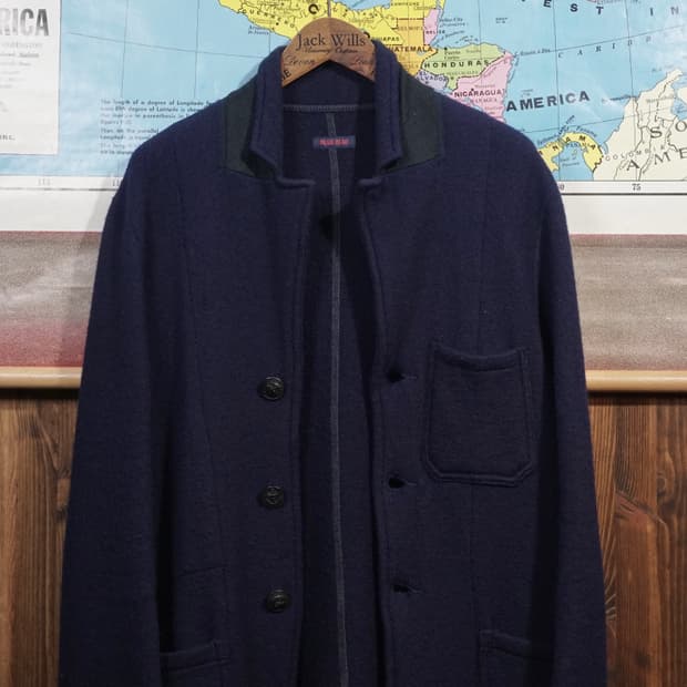 Blue Blue 일본 울 자켓