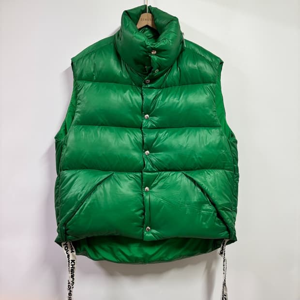 [0] 크리스조이 22FW 오버사이즈 패딩 베스트 조끼