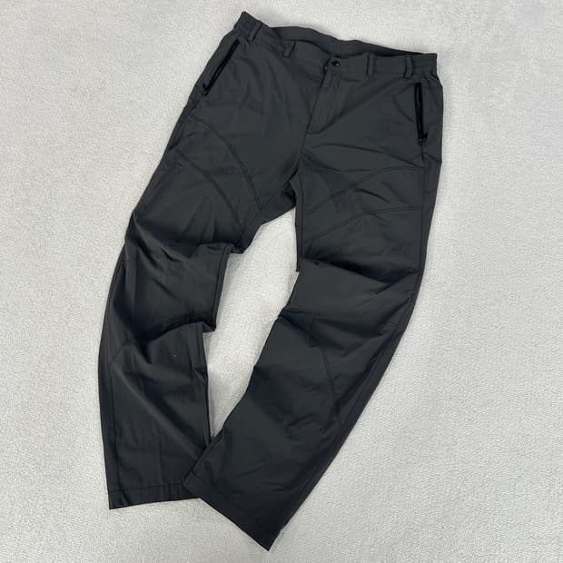 노스페이스 검정 바지 96 사이즈 m