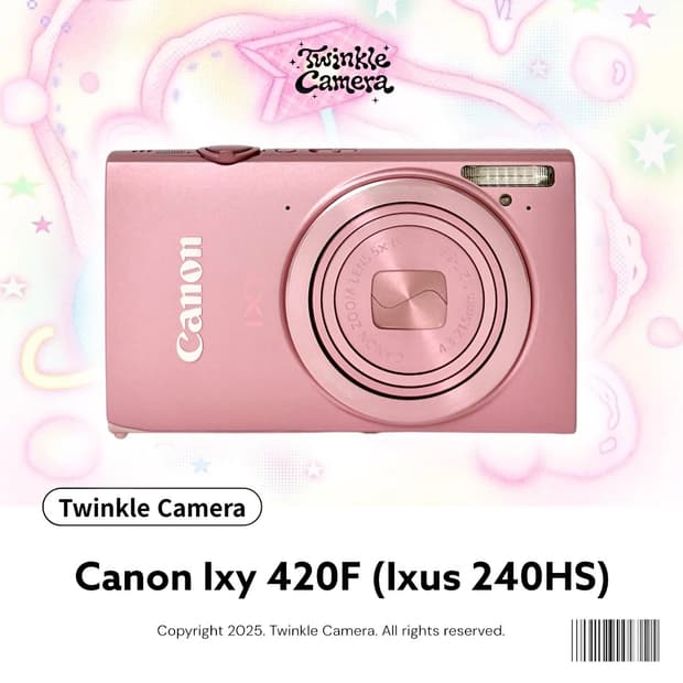 (인물💗) Canon ixy 캐논 익시 420F (익서스 240HS)