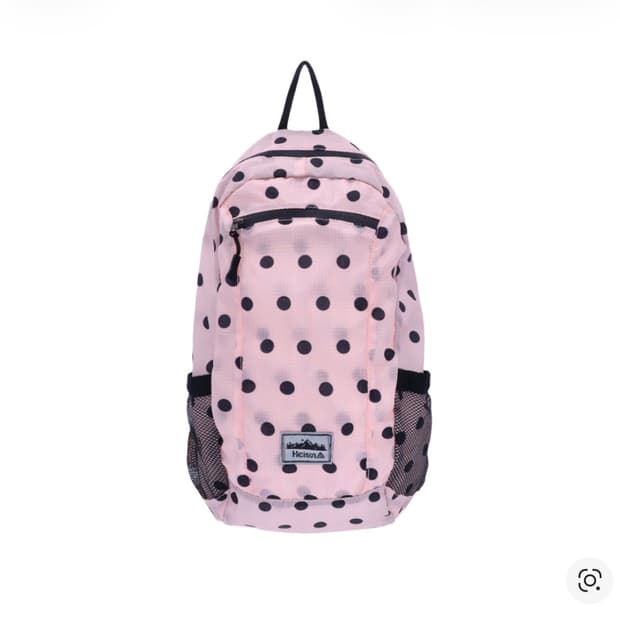 하이산 도트 백팩 핑크 미개봉