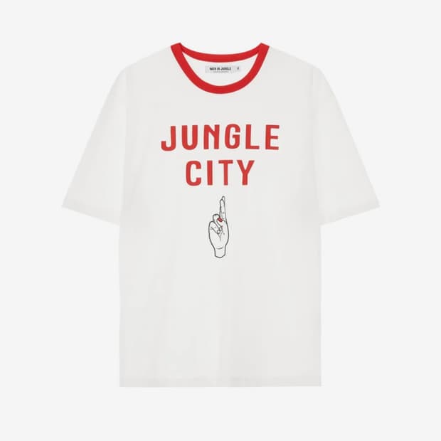 MEN IN JUNGLE 정글시티 반팔 티셔츠