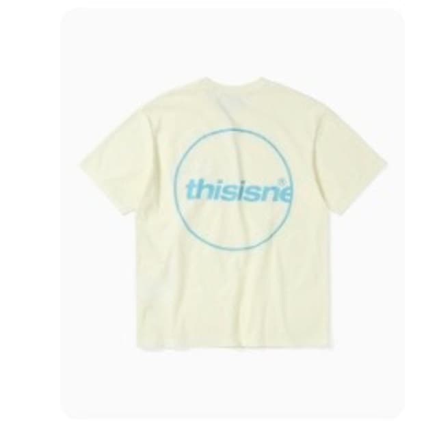 디스이즈네버댓 반팔 c-logo