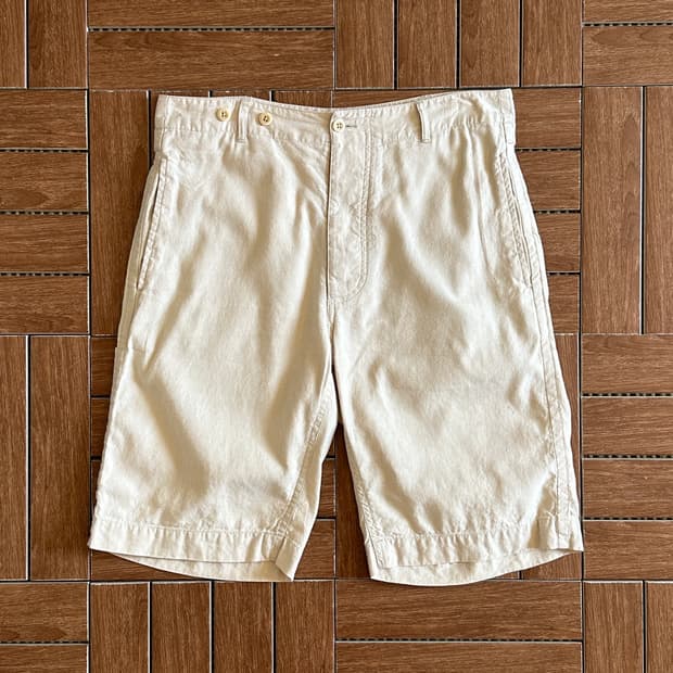 MHL. Margaret Howell linen blend shorts