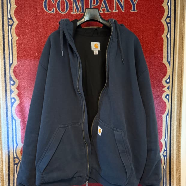 칼하트 레인디펜더 후드집업 XL