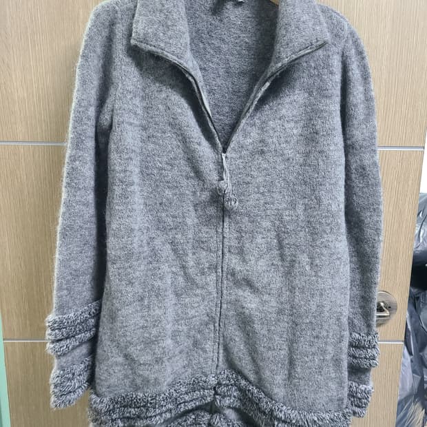 스포츠막스 울혼방 집업 코트