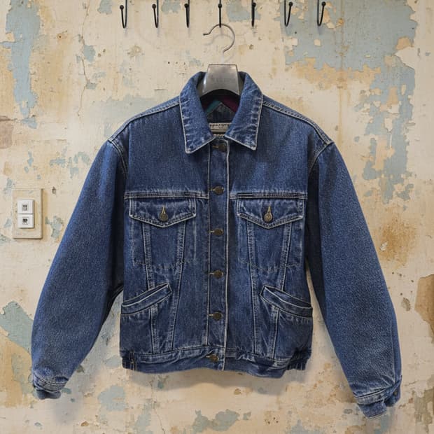 게스 GEORGES MARCIANO 빈티지 데님 자켓 M