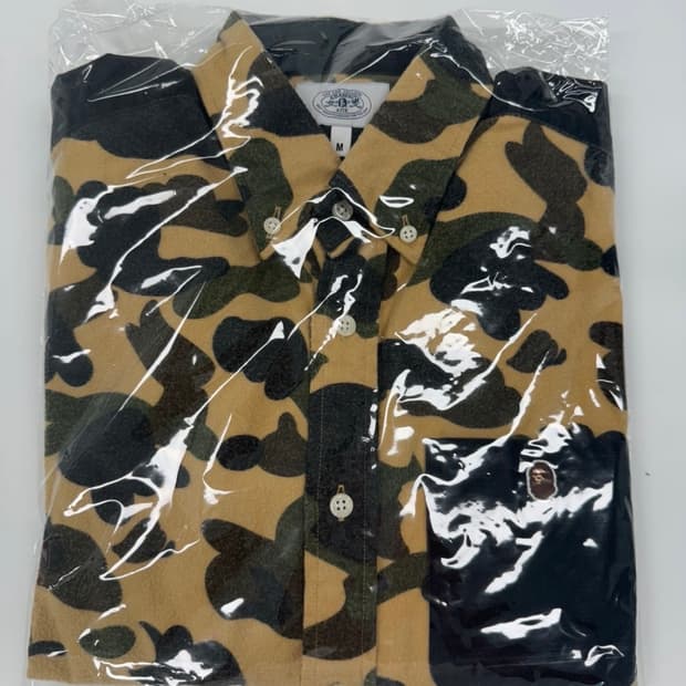 베이프 카모 셔츠