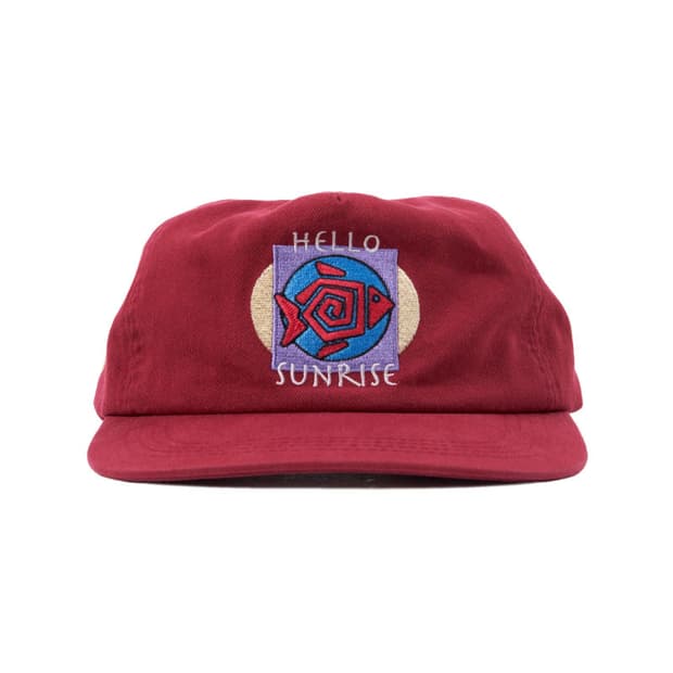 헬로선라이즈 Fish Logo Relaxed Fit 5Panel Cap