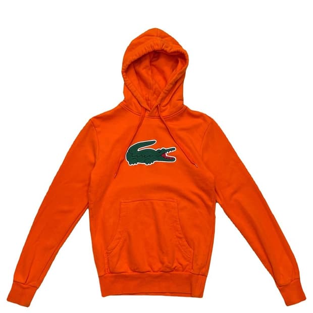 LACOSTE 빅로고 후디 오렌지 2
