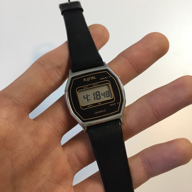 70s citizen fujital digital quartz