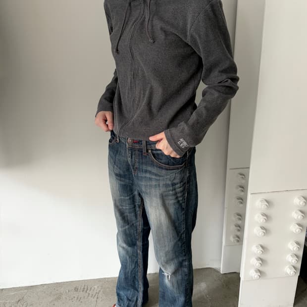 vintage boots cut denim pants