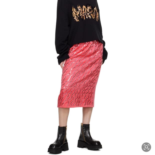 [새상품] marni crepe satin skirt