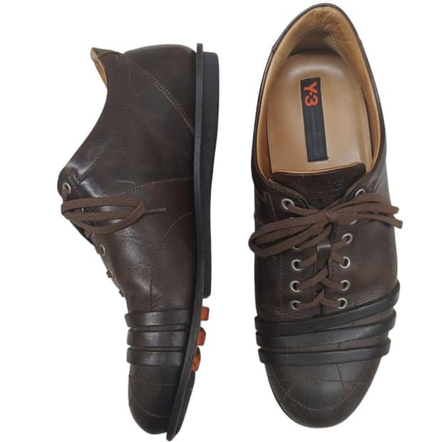 Y-3 yohji yamamoto leather shoes