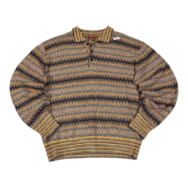 ✨ (바배) 미쏘니 카라넥 패턴 니트 