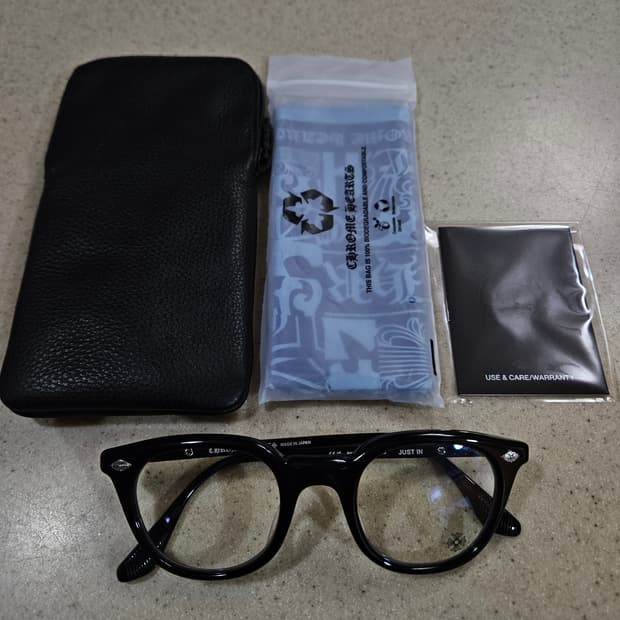 크롬하츠 저스트인 just in BK 블랙실/버