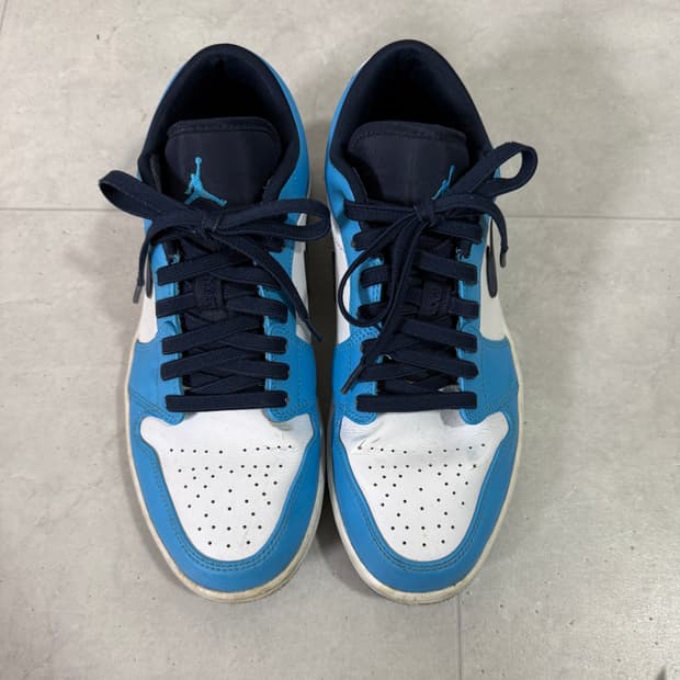 나이키 조던1 로우 파우더 블루 275