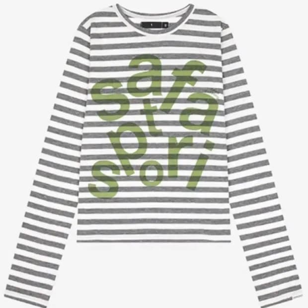 사파리스팟 보더티 롱슬리브 1사이즈