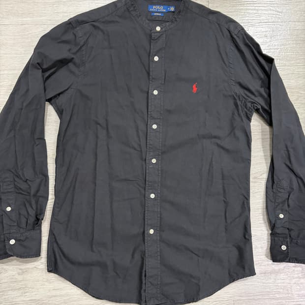 폴로 차이나카라 셔츠 M