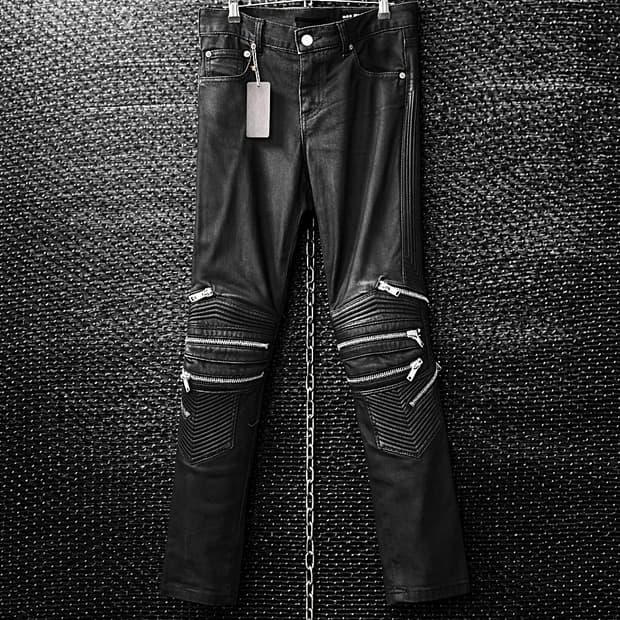 생로랑 13FW 레더패널 진