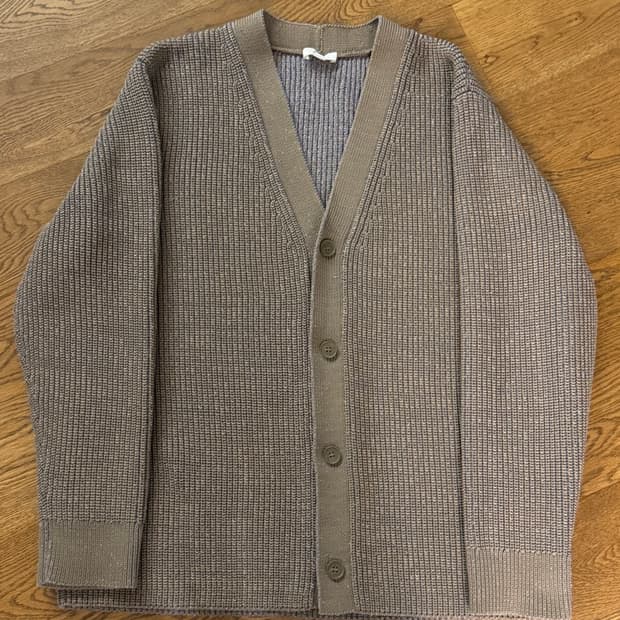 COS 오버사이즈 V넥 가디건