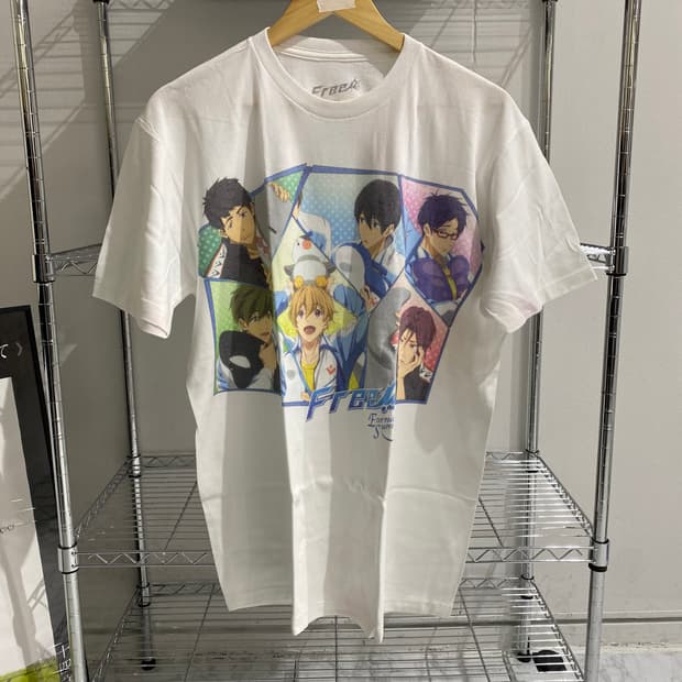 프리 Free! 오피셜 애니메이션 티셔츠
