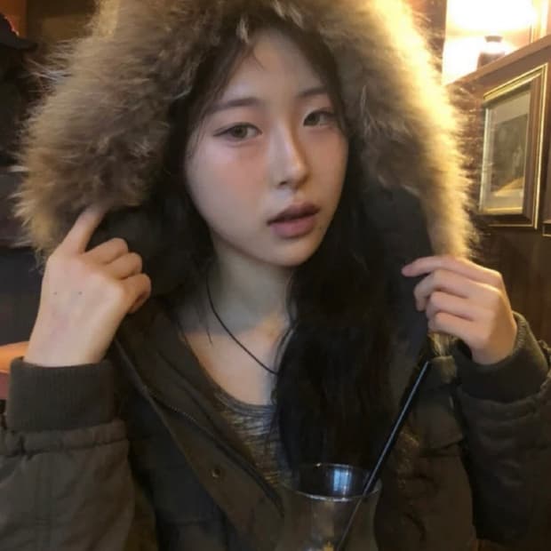 게스 슬림핏 털집업