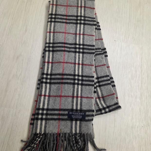 버버리 캐시미어 100 목도리