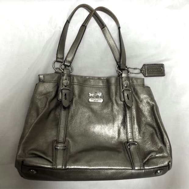 Coach metal shoulder bag