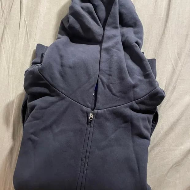 (XL) yzy yeezy gap  이지 갭 칸예 후드 집업 네이비
