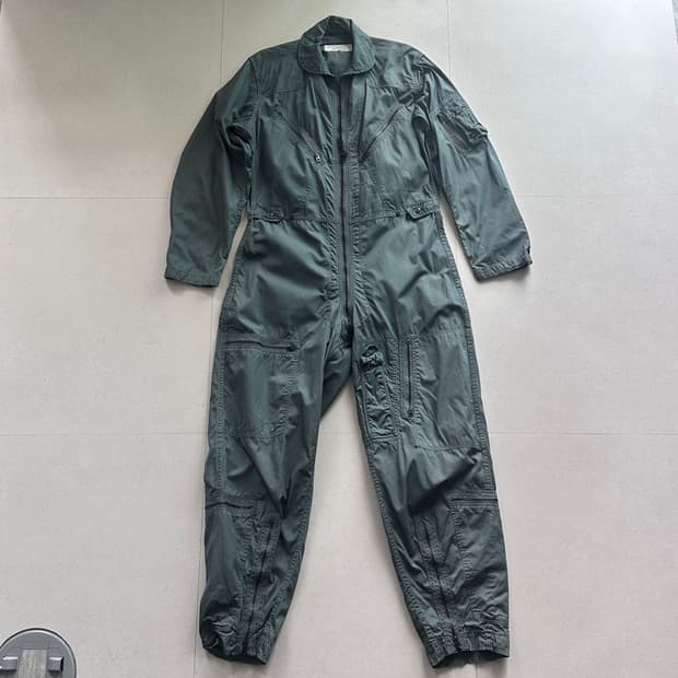 60s 미공군 usaf 오리지널 K-2B 점프수트 MED