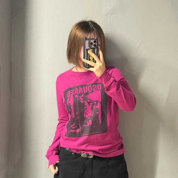 DSQUARED2 girl printing long sleeve 