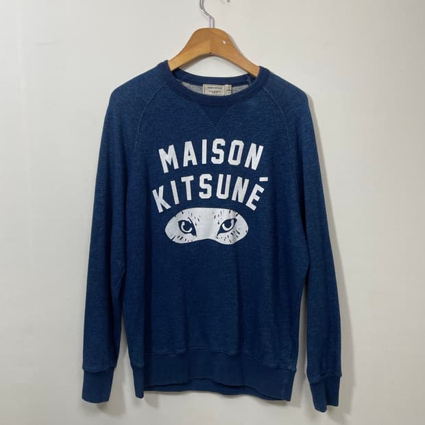 메종키츠네MaisonKitsune 빅로고맨투맨 S-M38