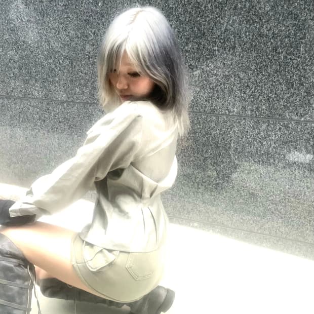 soldier frill blouse